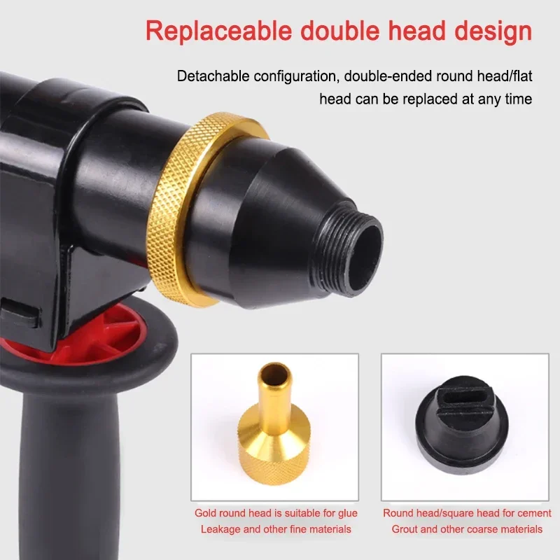 Электрический пистолет для герметика мощностью 910 Вт, 2800 об/мин, новый электрический пистолет для герметика, пистолет для цементного герметика
