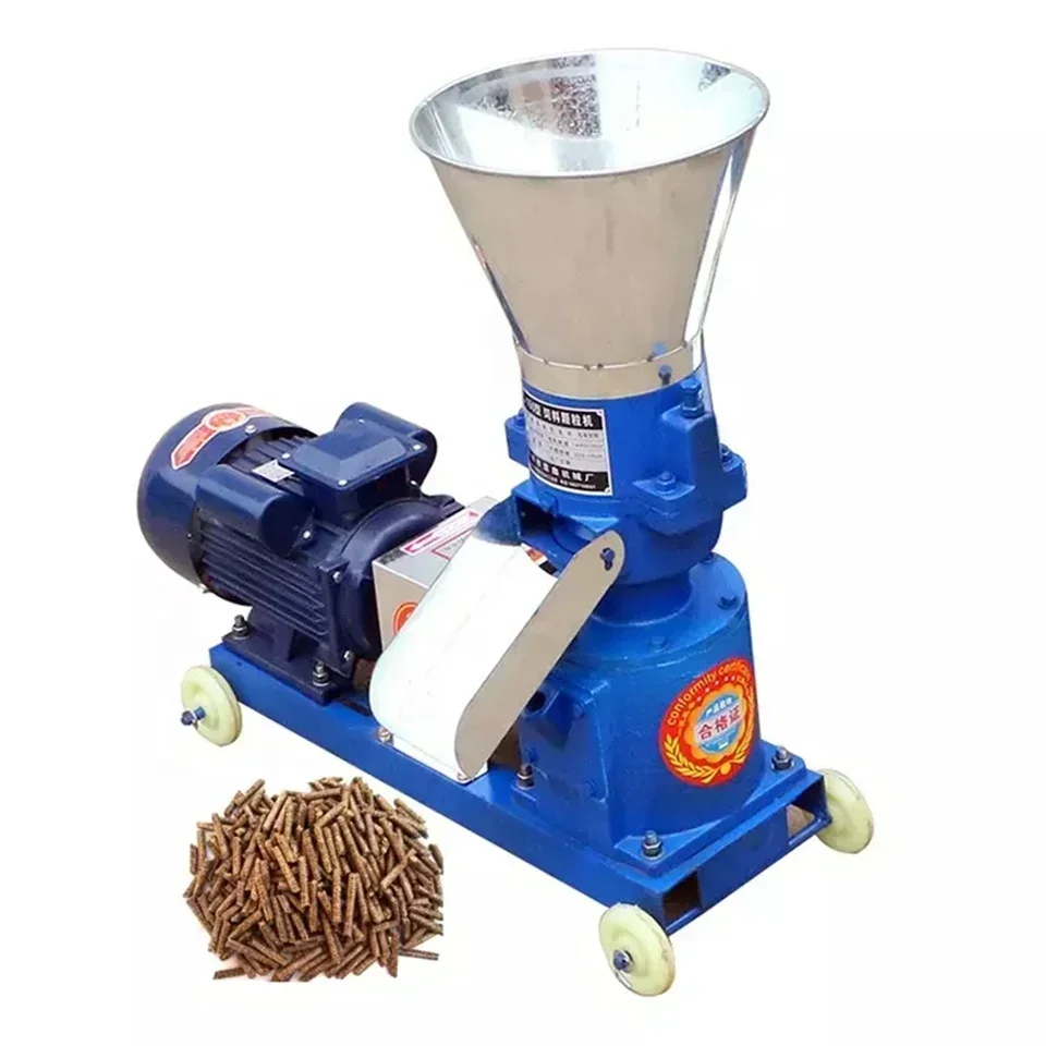 

Factory Animal Poultry Feed Process Machine Pellet Extruder Machine Animal Feed Making Machine（This Is A Customized Deposit）