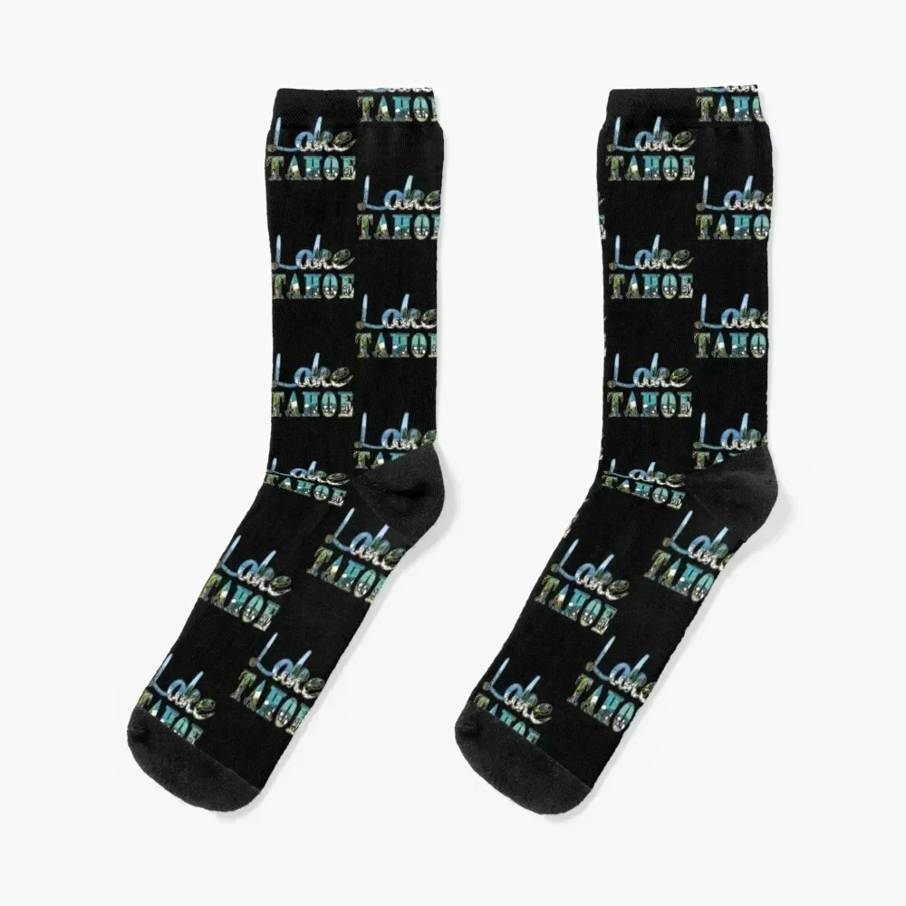 LakeTahoe Socks hiphop gift Hiking boots Ladies Socks Men's