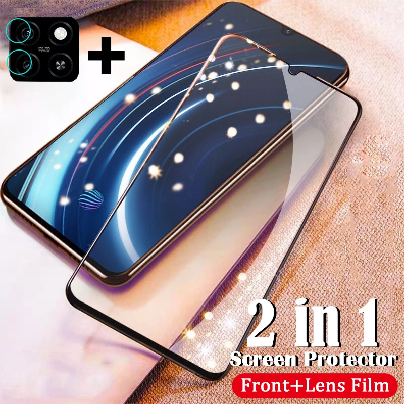 

Auroras 2in1 ZTE Blade A55 4G Screen Protector Hydrogel Film ZTE Blade A35 4G Lens Protector