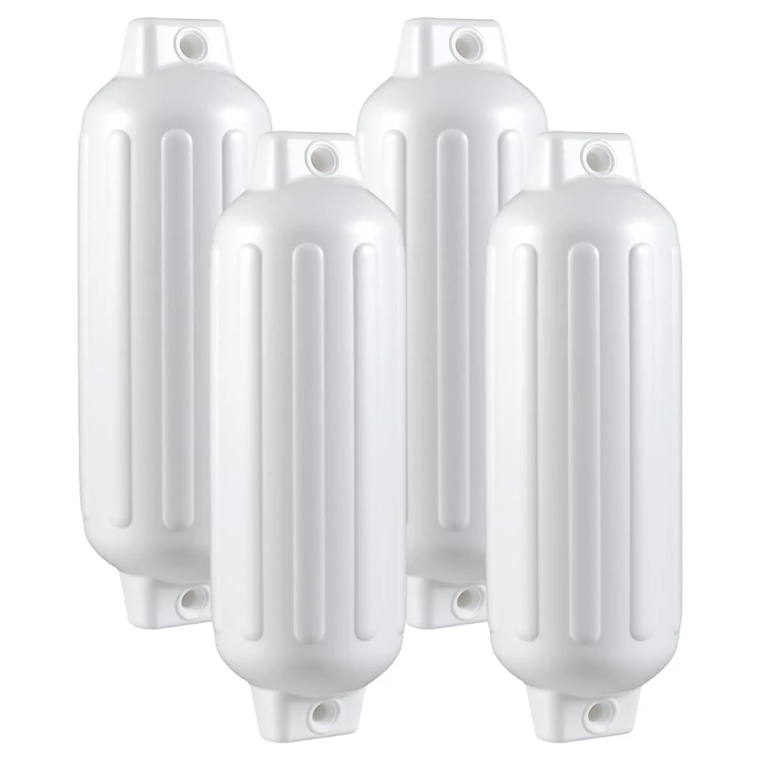 4er-Set Bootsfender Long Fender Ball Fender Set Boat Bumper Guard Bridge Fender