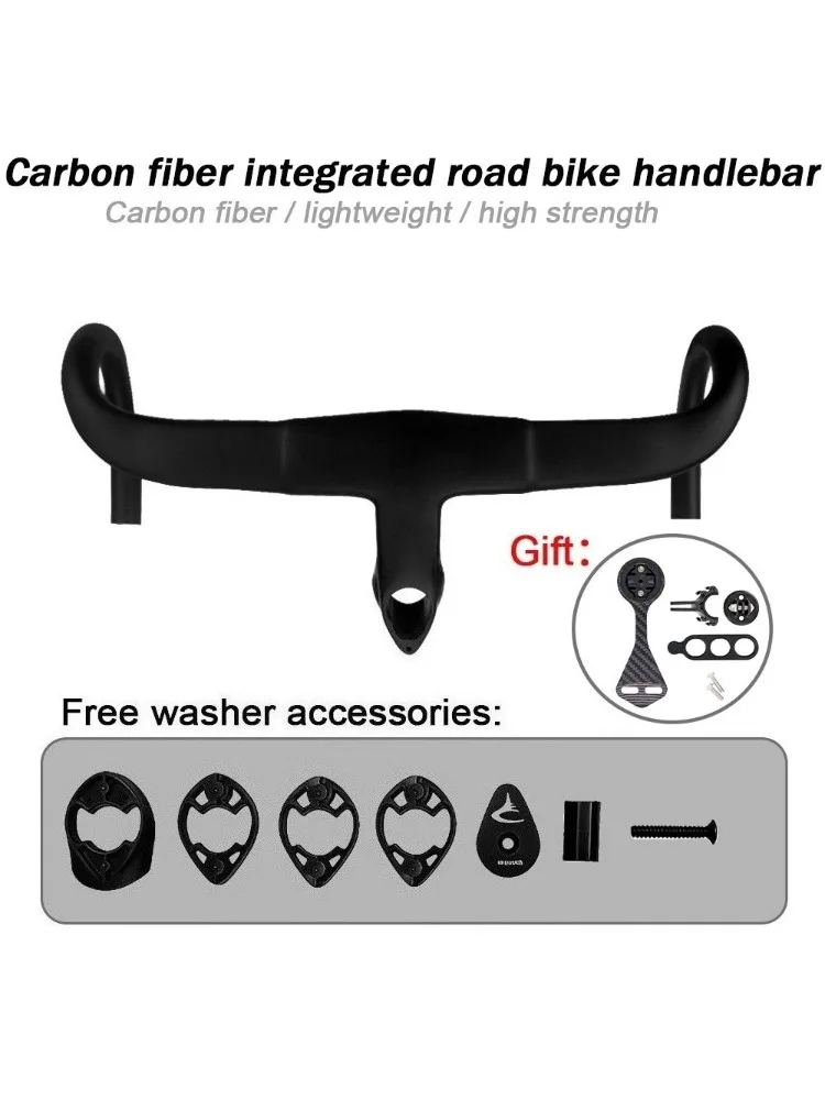 AliExpress ECIOSL Pinarello-Specific Carbon Fiber One-Piece Road Bike Handlebar F12 Design for Enhanced Control And Performance