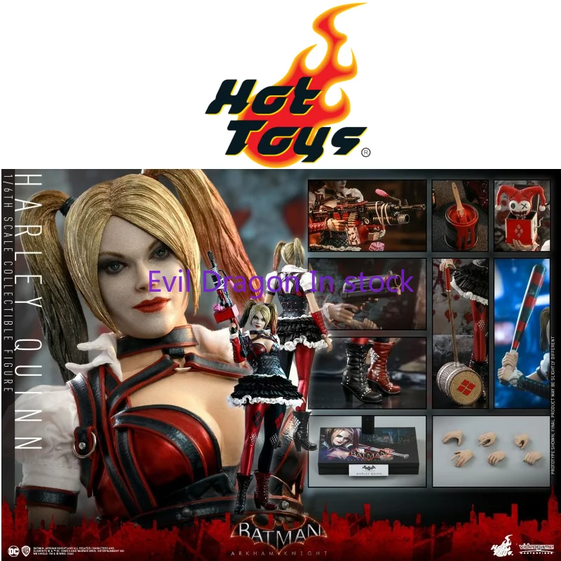 

Женская Игрушка Hottoys Ht 1/6 Vgm41 Harley Quinn, Queen, Batman, arкхэм, рыцарь, экшн-фигурка, коллекционная игрушка, подарок