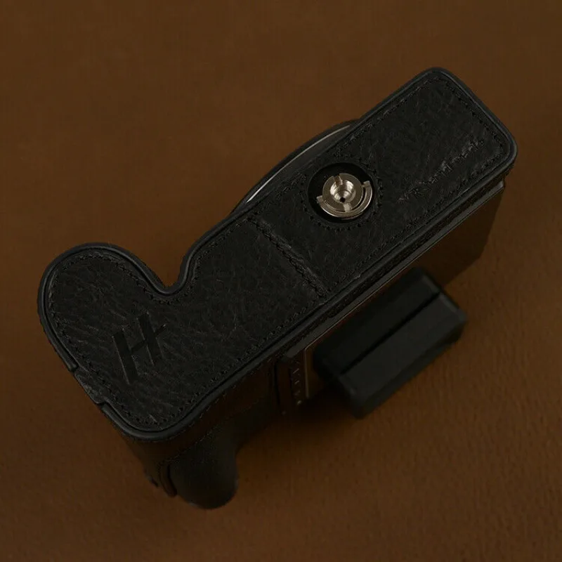 Genuine Leather Camera Case Half Body Handmade Bag For Hasselblad X2D