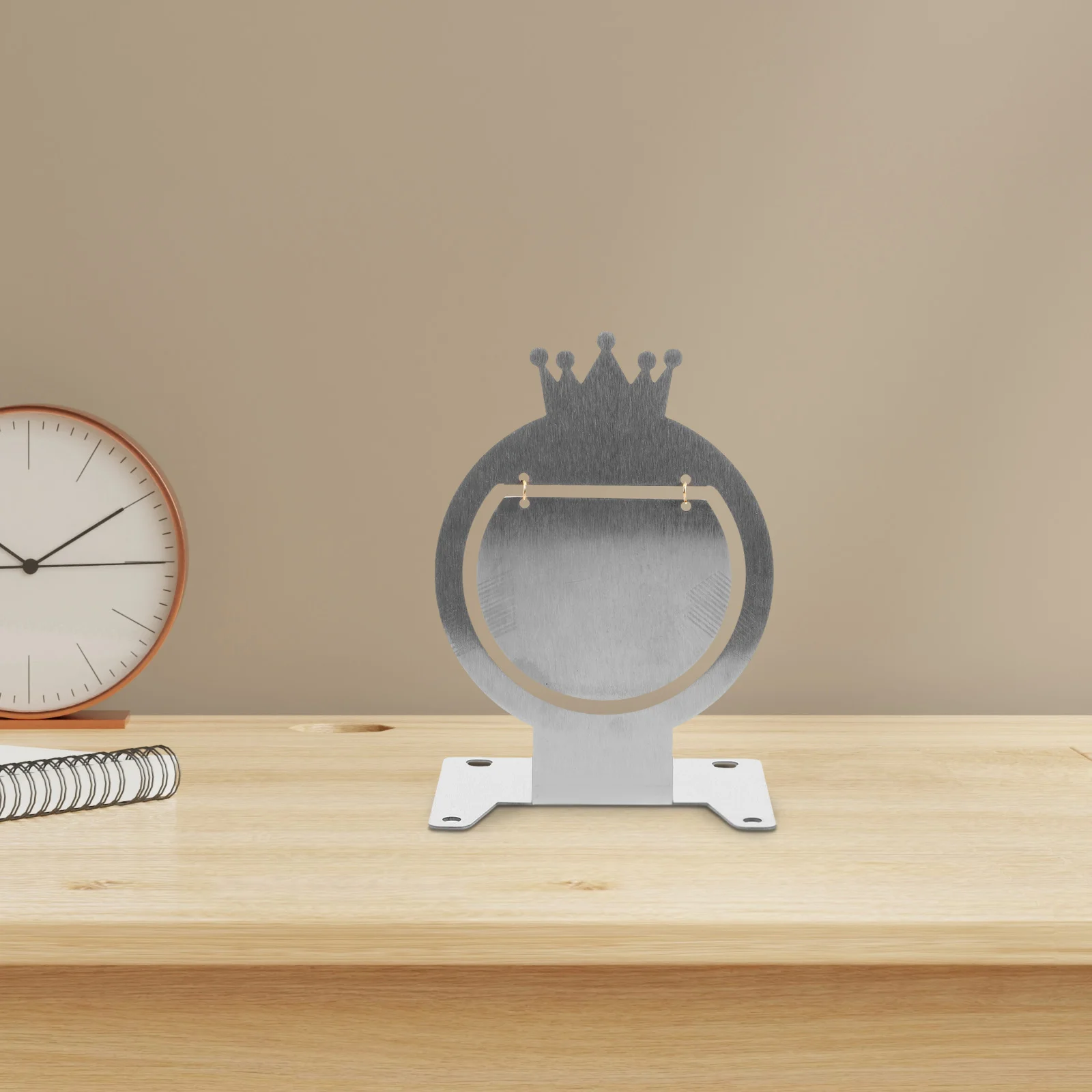 Sistema de reinicio giratorio de Metal para entrenamiento de tiro giratorio, para práctica en interiores y exteriores, tablero de ejercicio compacto, resistente y preciso