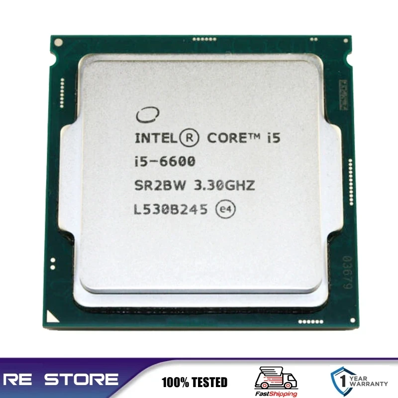 مراجعة شاملة لمعالج Intel Core i5-6600 بتردد 3.3GHz: الأداء المثالي للمستخدمين المنزليين والمهنيين
