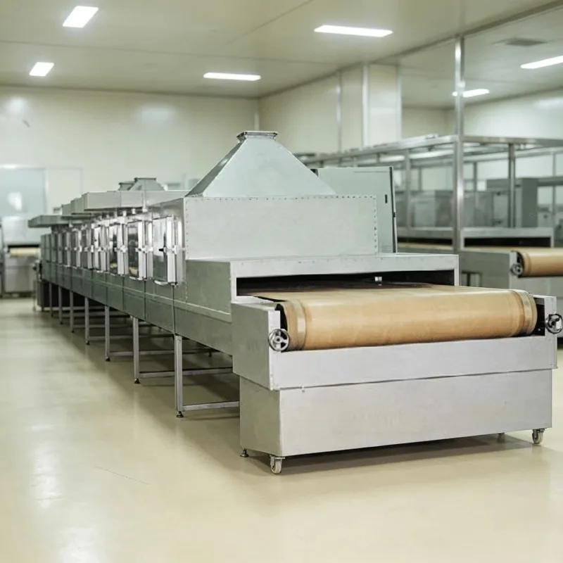 High Quality Industrial Tunnel Microwave Dryer Whole Oregano Powder Seasoning Spice Sterilizer Sterilization Machine Customized