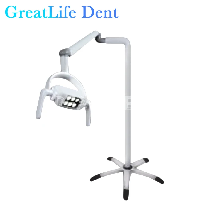 

GreatLife Dent Portable LED Dental Light Oral Lamp For Oral Care Teeth Whitening Tool Mobile Clinic Dental Equipment Supplies