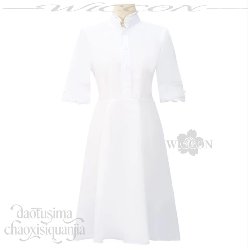 Anime Galgame Manakashi No Yuri Wa Akaku Somaru Cosplay Kanzaki Manami Japanese School Uniform JK Dress Kawaii Sweet Lolita Cos - view 6