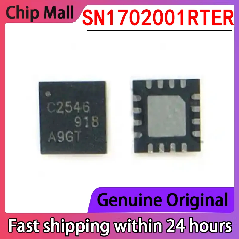 

1 шт. Новый SN1702001RTER посылка WQFN-16 драйвер выключателя питания IC Chip, оригинальный запас