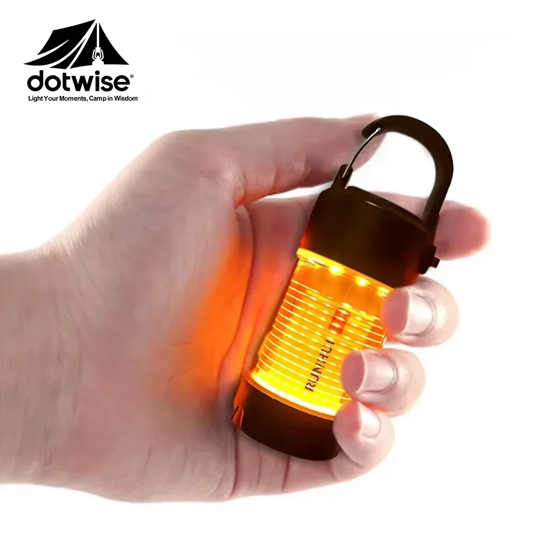 Dotwise ML4 linterna de Camping LED luces de tienda de campaña imán luz de emergencia tipo c carga equipo de iluminación de campamento al aire libre