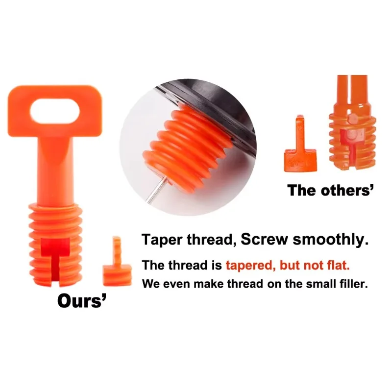 Tiling Tools And Accessories Design T-lock For Floor Reusable T-shaped Leveli Locator Yellow Tile Leveling System
