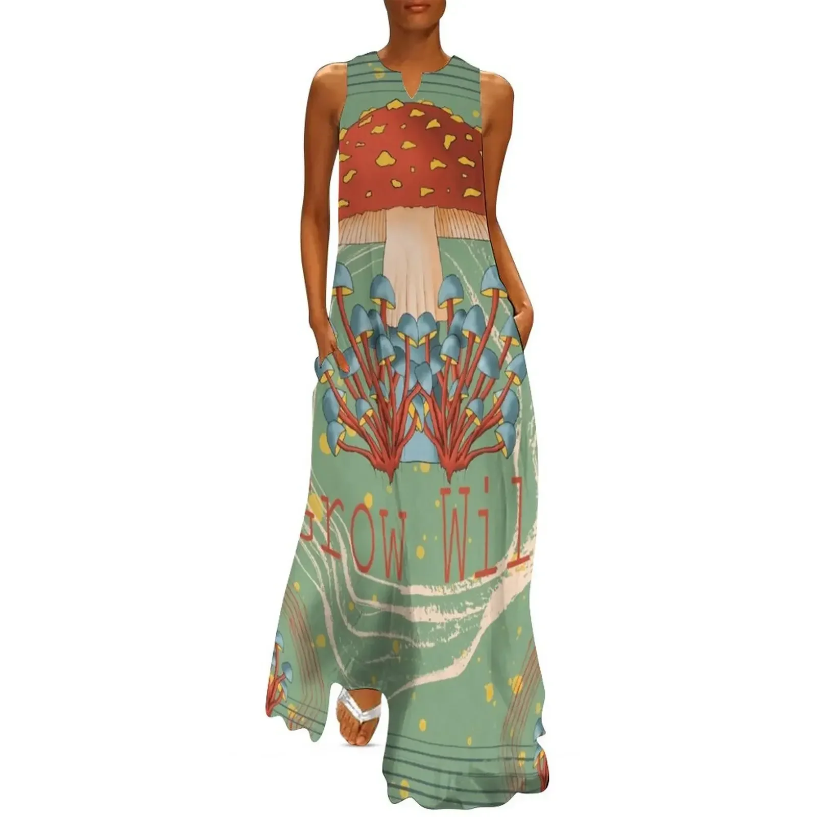

Grow Wild Long Dress Woman clothing summer clothes Bride dresses sexy short dresses daring Dress