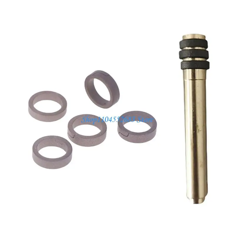 5Pcs 4500Psi Lightweight PTFE Piston Rings Pressure Support 40MPa 30MPa 