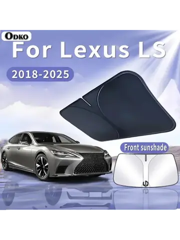 Lexus LS XF50 용 자동차 선 바이저 2018 ~ 2025 2019 2020 앞 유리창 차양 단열 여름 냉각 자동차 액세서리