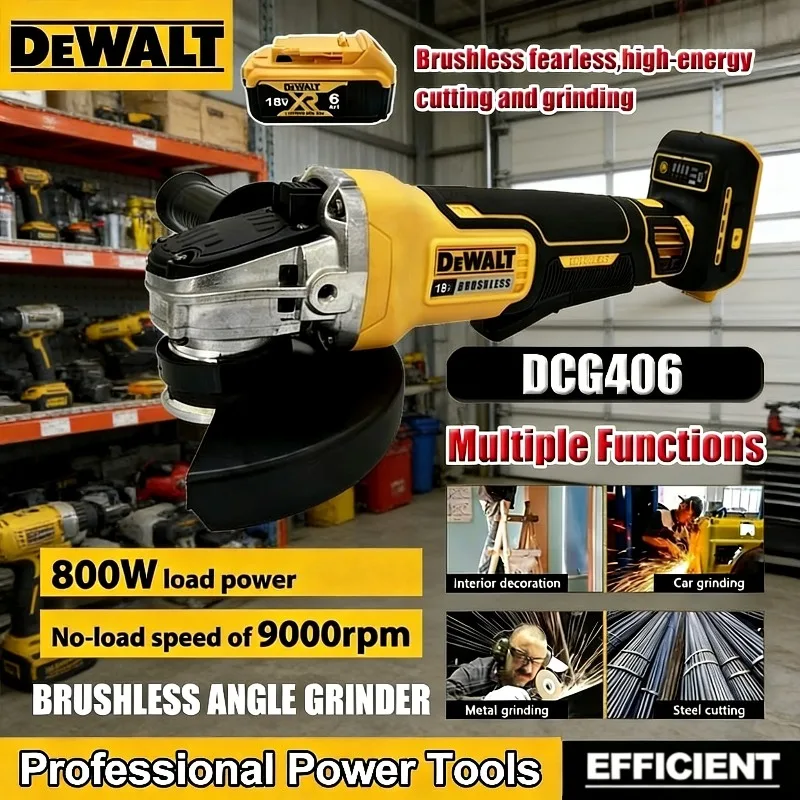 dewalt-dcg406-rechargeable-9000rpm-125mm-angle-grinder-cordless-brushless-cutting-machine-impact-polisher-machine-power-tool
