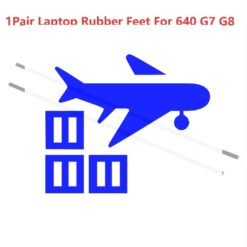 1Pair Laptop Rubber Feet Laptop Anti-Slip Mat Bottom Case Foot Pad Replacement For 640 G7 G8 Notebook Shell Repair Spare Parts
