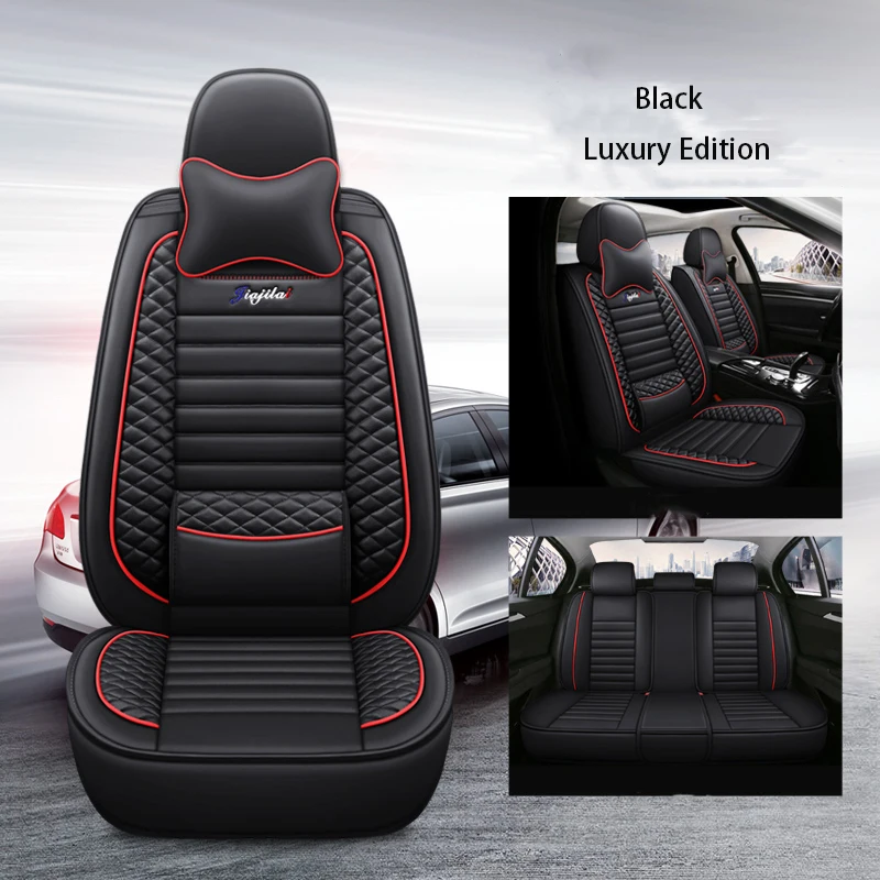 

Universal Leather Car Seat Cover For Audi All Medels A6L R8 Q3 Q5 Q7 S4 RS TT Quattro A7 A8 A3 A4 A5 Car Accessories Protector