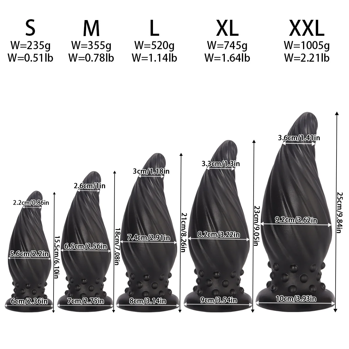 Grande anal plug pequeno enorme butt plug anal dilatador expansor contas treinamento rosqueado ânus vagina plug brinquedos sexuais para mulheres homens gay