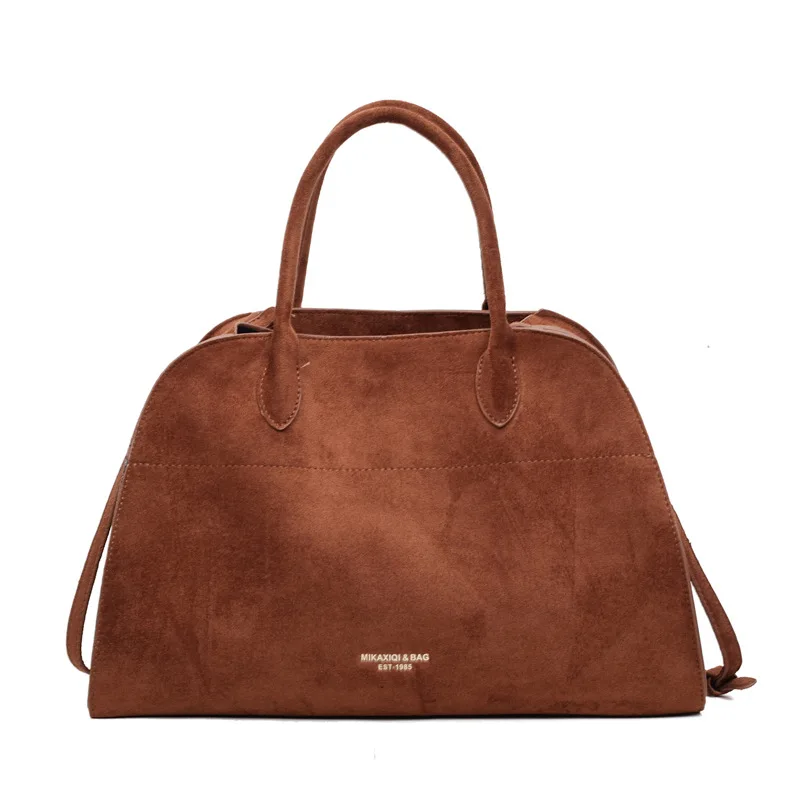 Sac fourre-tout spacieux d'hiver 2025, sac à main à bandoulière de niche pour femmes, fourre-tout tendance du jour à la nuit, sac à bandoulière minimaliste, texturé