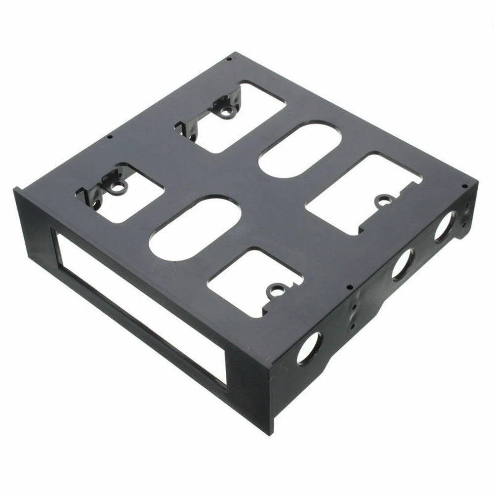 3.5 To 5.25 Floppy To Optical Drive Bay Mounting Bracket Converter For Front Panel Hub Card Reader Fan Speed Controller