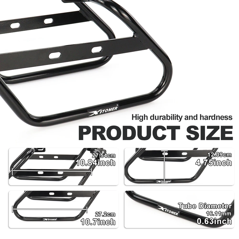 For Harley-Davidson Softail Fat Boy/ 114 2018-2024 Motorcycle Side Luggage Racks Saddlebag Bracket Side Bag Support Mount Holder