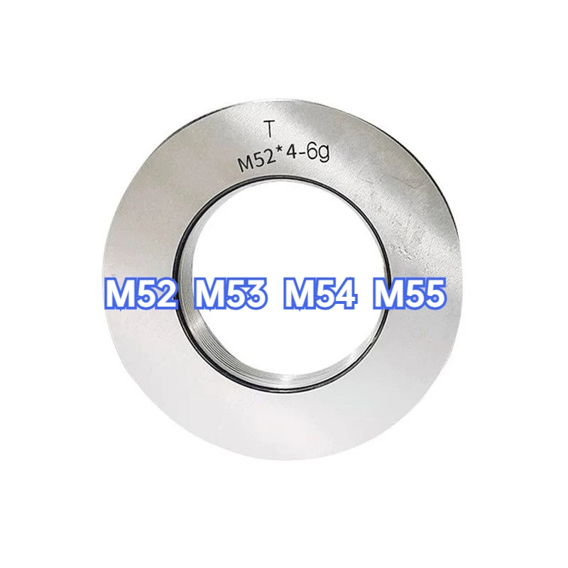 

Thread Ring Gauge Pass Gauge M52 M53 M54 M55x5x4x3x 2x1.5x 1 * 0.75 * 0.5 6g 6h GO & NOGO Customized Gauge Tool