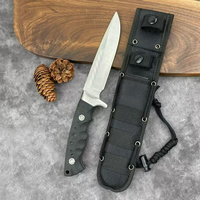 RUSSIA HOKC D2 Steel Fixed Blade Knife edc multitool knives utility Daily at home cutting outdoor bushcraft tactical knife