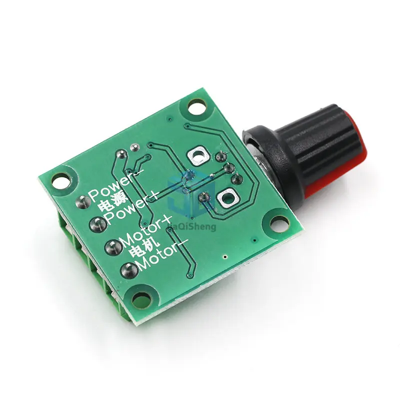 DC 1.8V 3V 5V 6V 12V 2A PWM Motor Speed Controller Low Voltage Motor Speed Controller PWM 0~100% Adjustable Drive Module