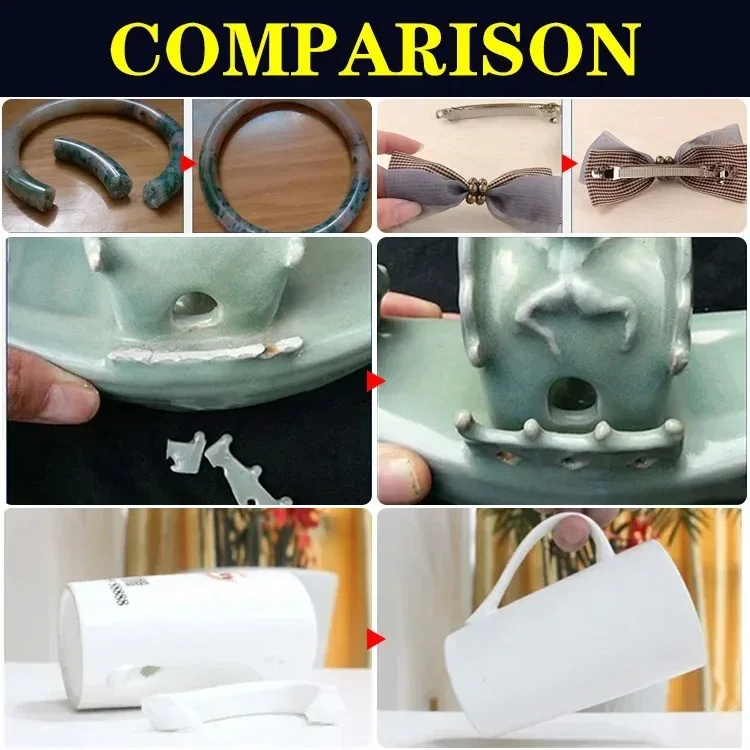 Lem Perbaikan Solder Kuat Perekat Perbaikan Las Universal Lem Perbaikan Ban Super Kuat Multi-bahan Penyegel Cepat Kering