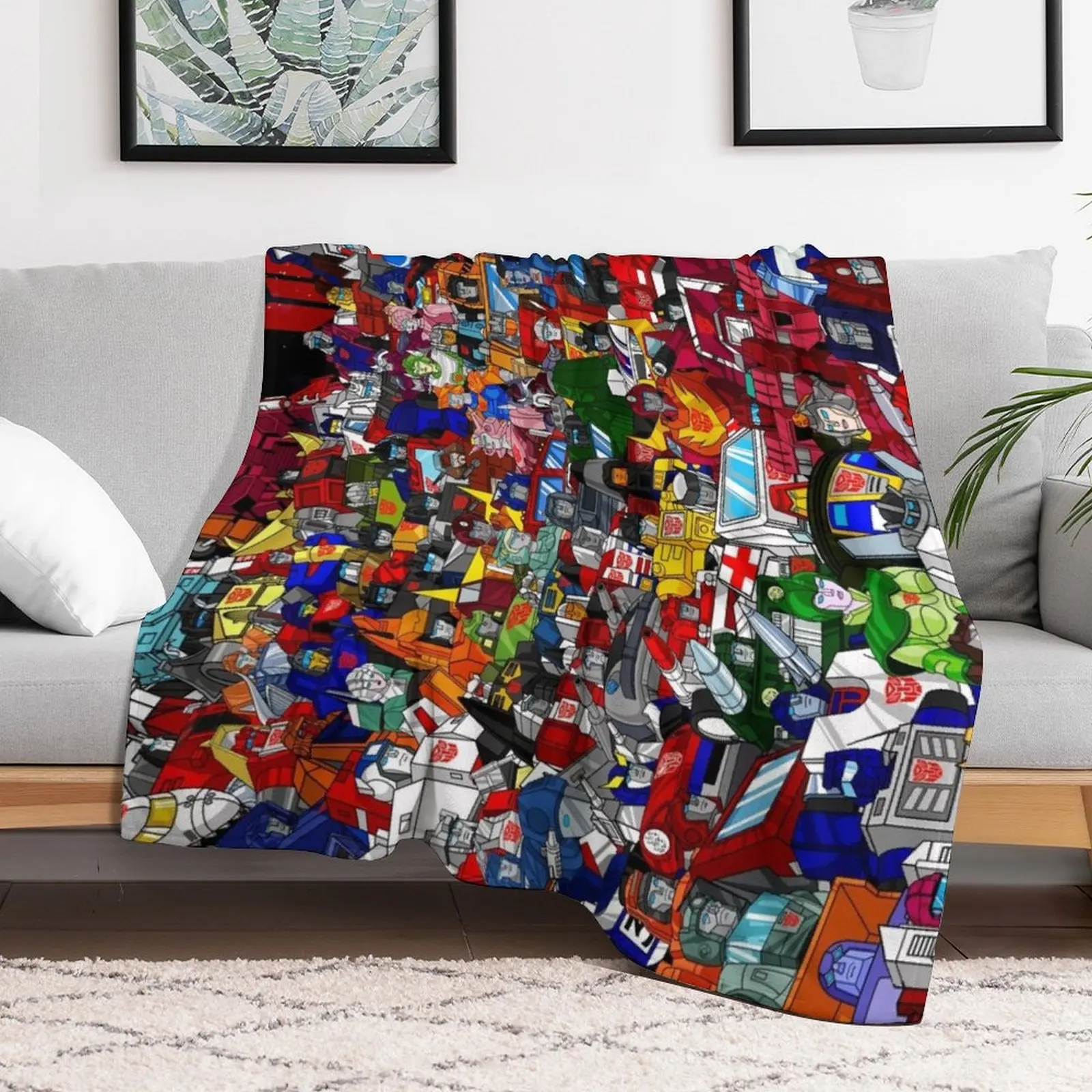 2022 Updated G1 Autobots Poster Throw Blanket decorative Sofa Throw Summer Blankets