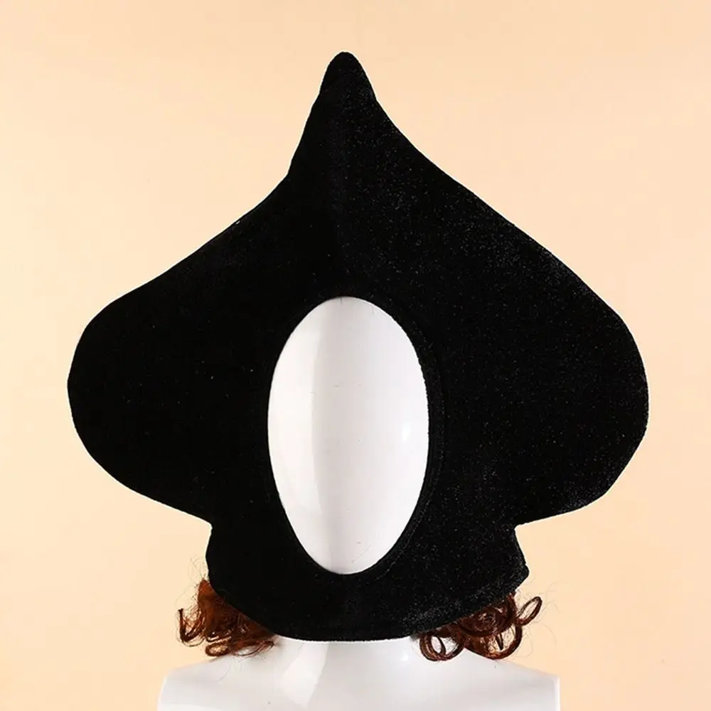 Creative Spades A Hat Comfortable Funny Roleplaying Photo Cap Elastic Unisex Decorative Black Headgear Halloween Party
