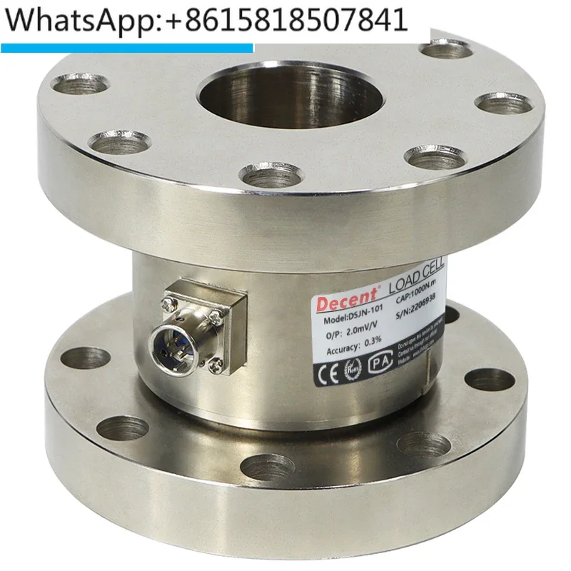 Double Flange Static Torque Sensor, Torque Tester Wrench Screw Lock Cylinder