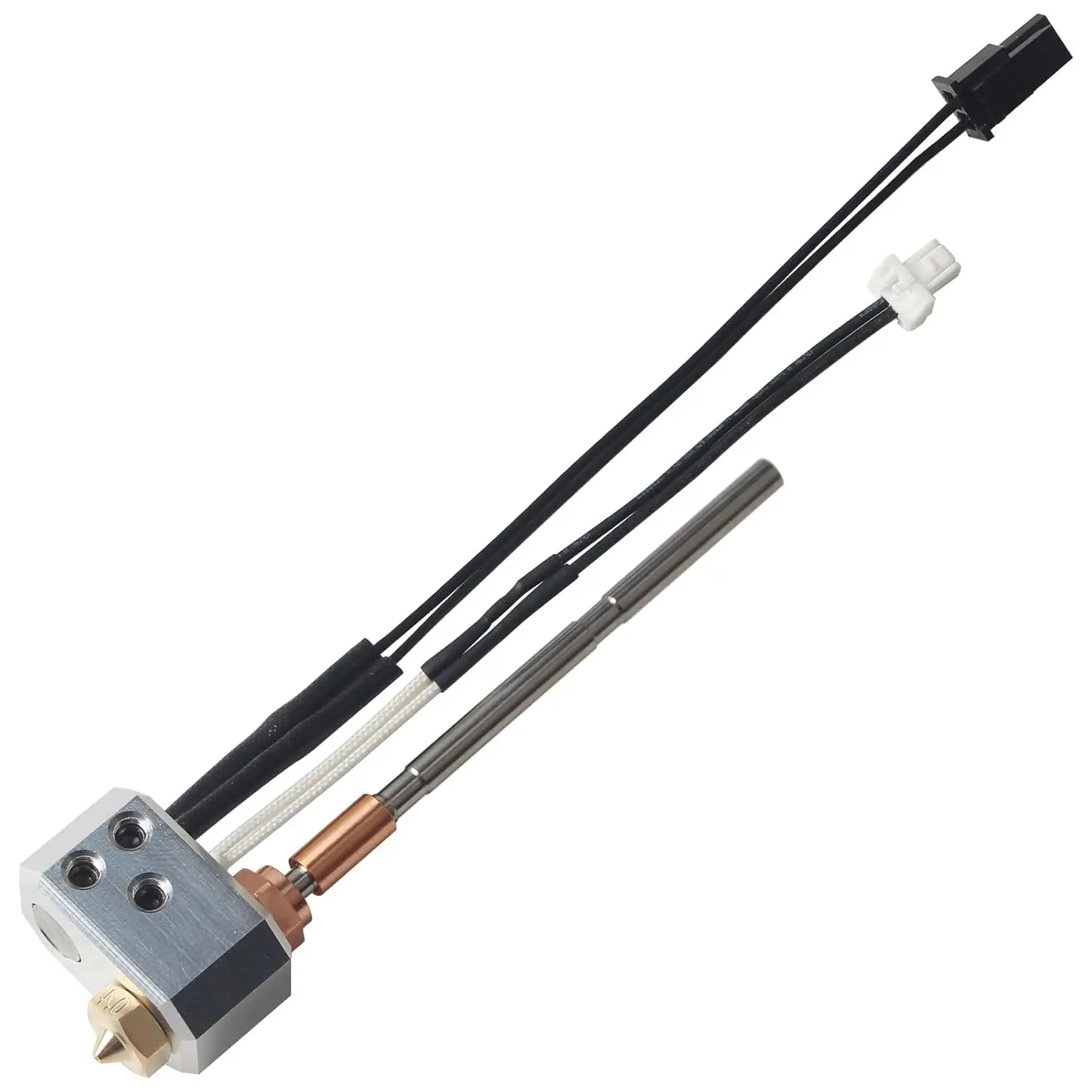 Zestaw głowicy drukującej 24V 40W z silikonową osłoną i dyszą 0,4 mm do drukarki 3D Prusa I3 MK4 XL — zdjęcie produktu 2