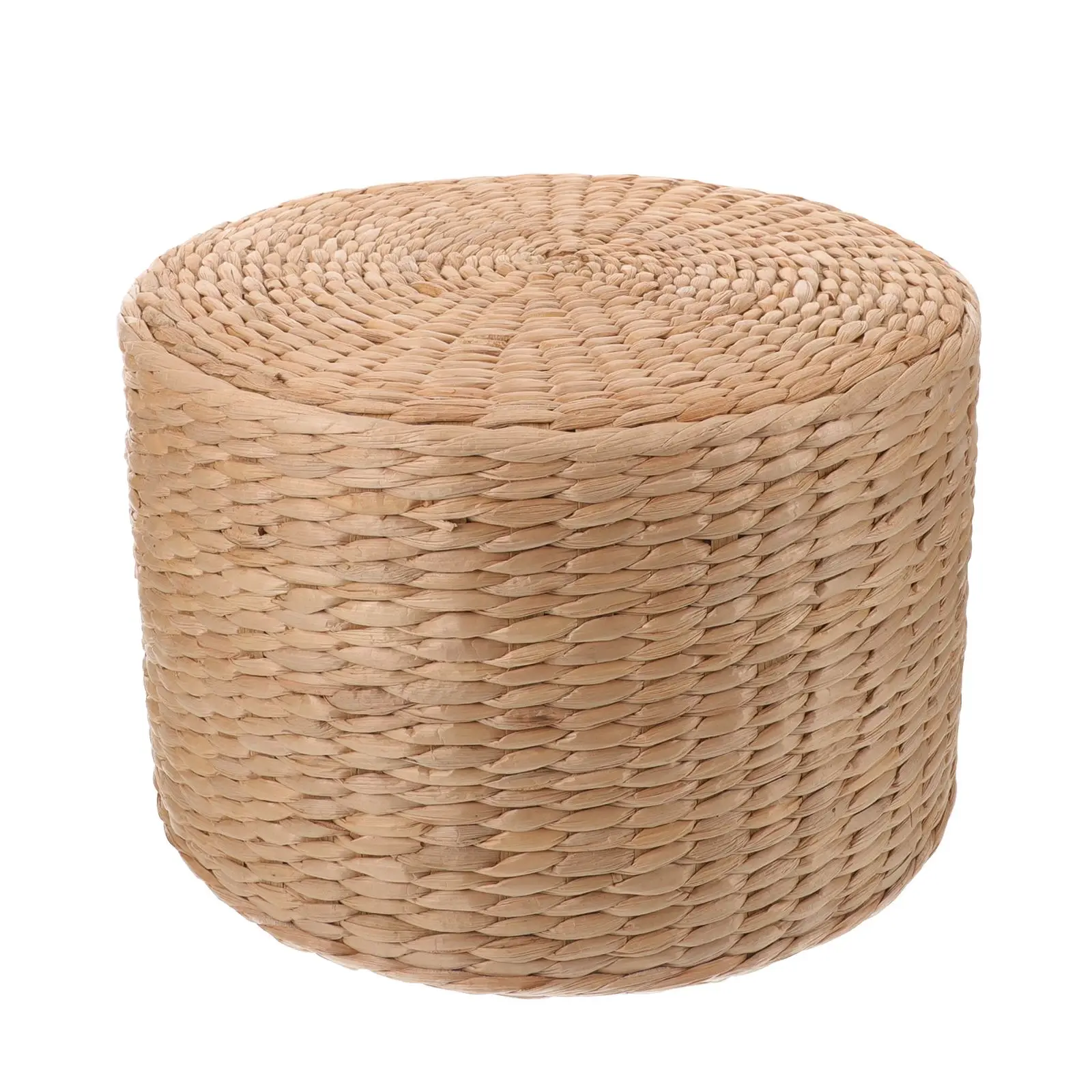 Woven Small Stool Kids Shoe Changing Stool Garden Weaving Stool Children Garden Stool Ornament Woven Stool 29.50X29.50X19.50cm