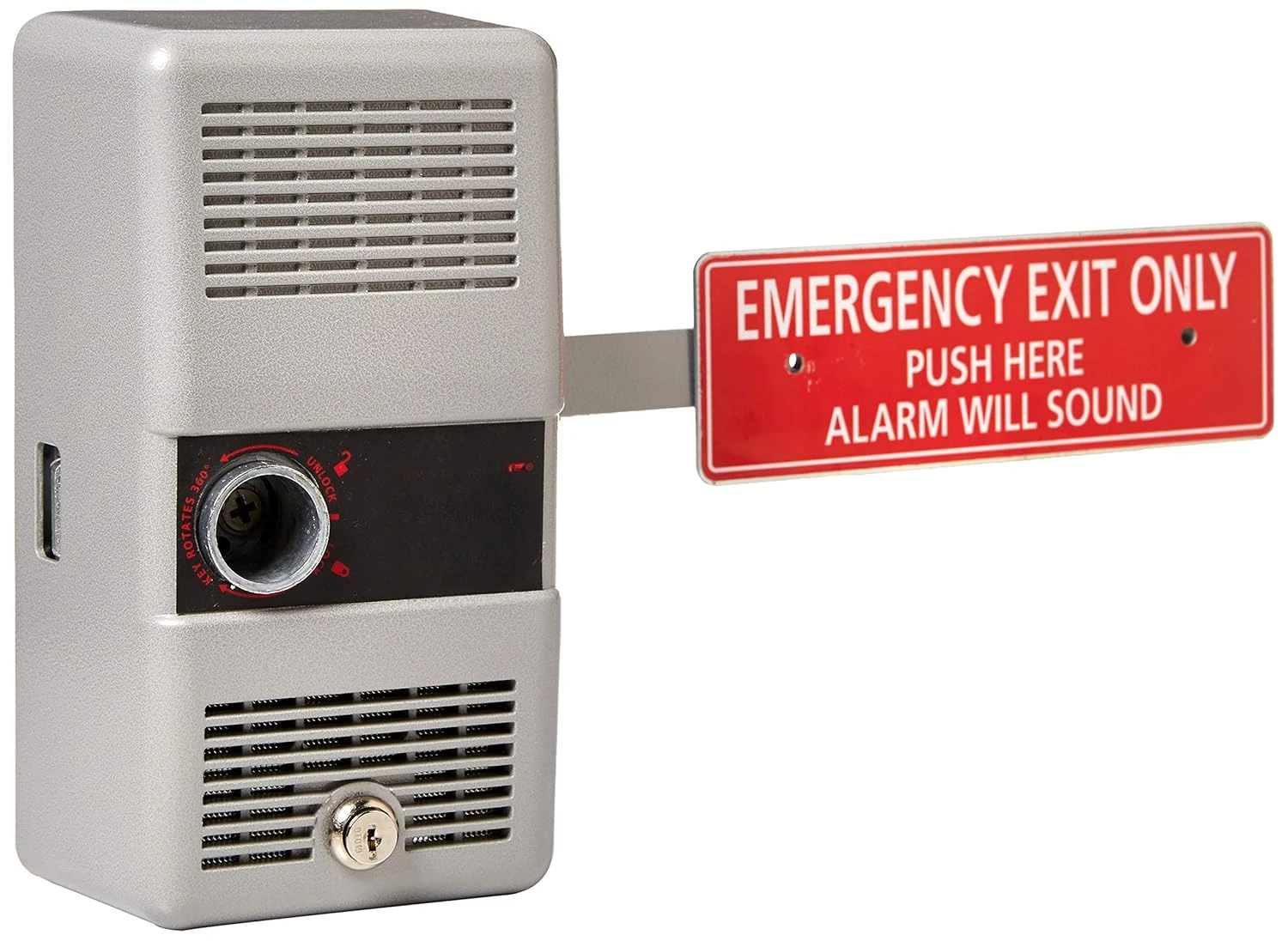 ECL-230D Emergency Door Exit Alarm, Silver