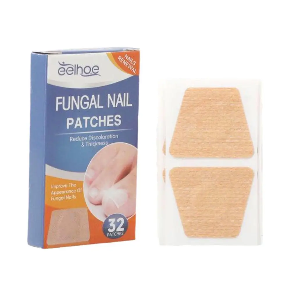 32 szt. Plastry na grzybicę paznokci u stóp, infekcja paronyki, naklejki korygujące paznokcie u rąk, plastry naprawcze na wrastające paznokcie u stóp.