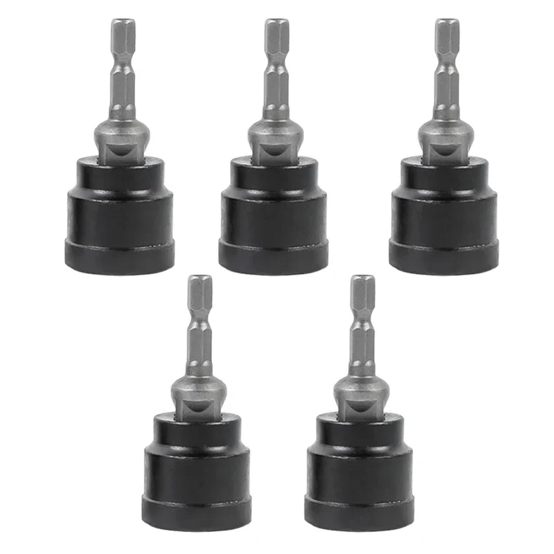 Trailer Jack Drill Adapter Joint Ball Steel Car Jack Adapter Impact Socket Wrench Tool Electric Conversion for RV Camper Boat
