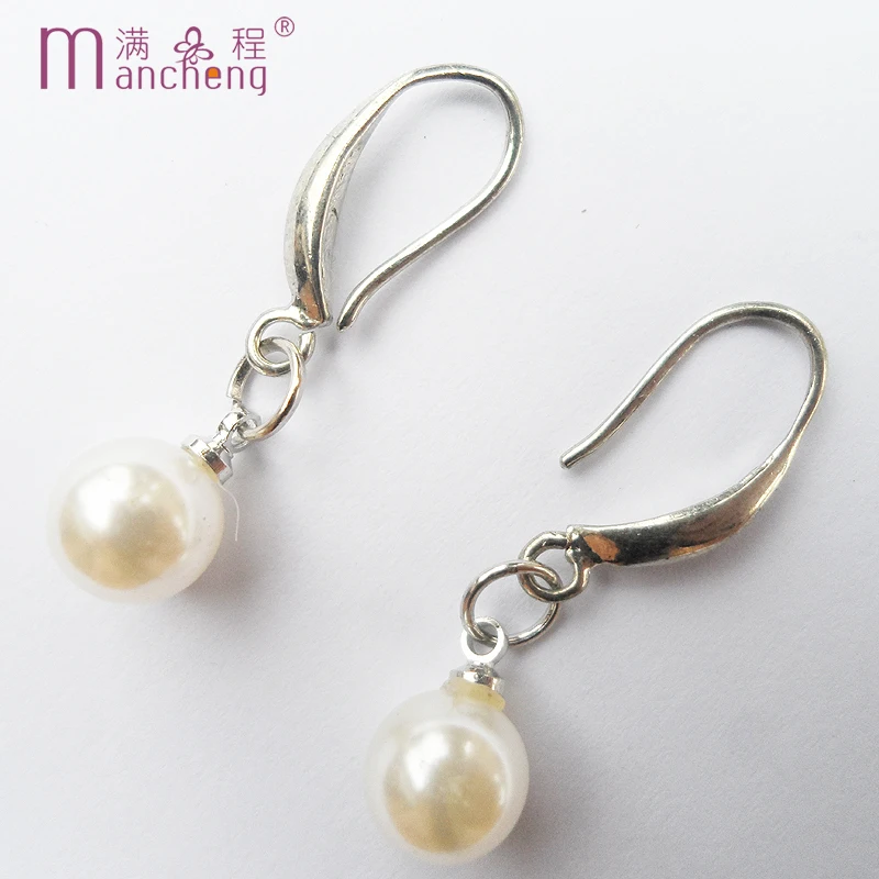 tiki tentacles Hapiship Simulated Pearl Hoop Earrings For Women Geometirc Circle Drop Oorbellen Brincos Jujutsu Kaisen