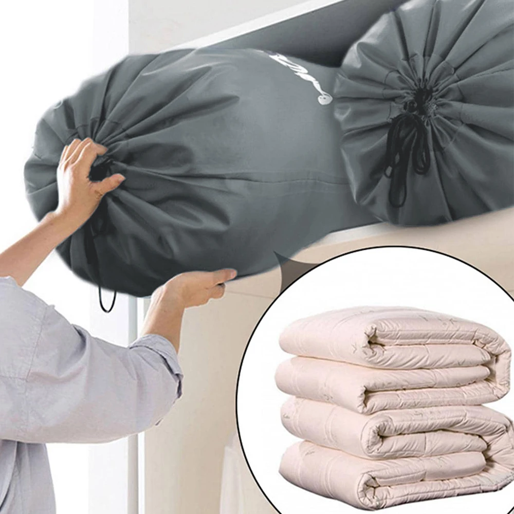 XL Travel Laundry Bag Wash Me Dirty Clothes Organizer Large Enough to Hold 4 Loads of Laundry Wash Drawstring Bag