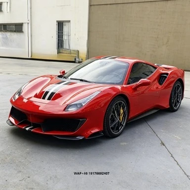 Car body kit for 488 to Pista Style customization available best selling high quality luxury car body parts