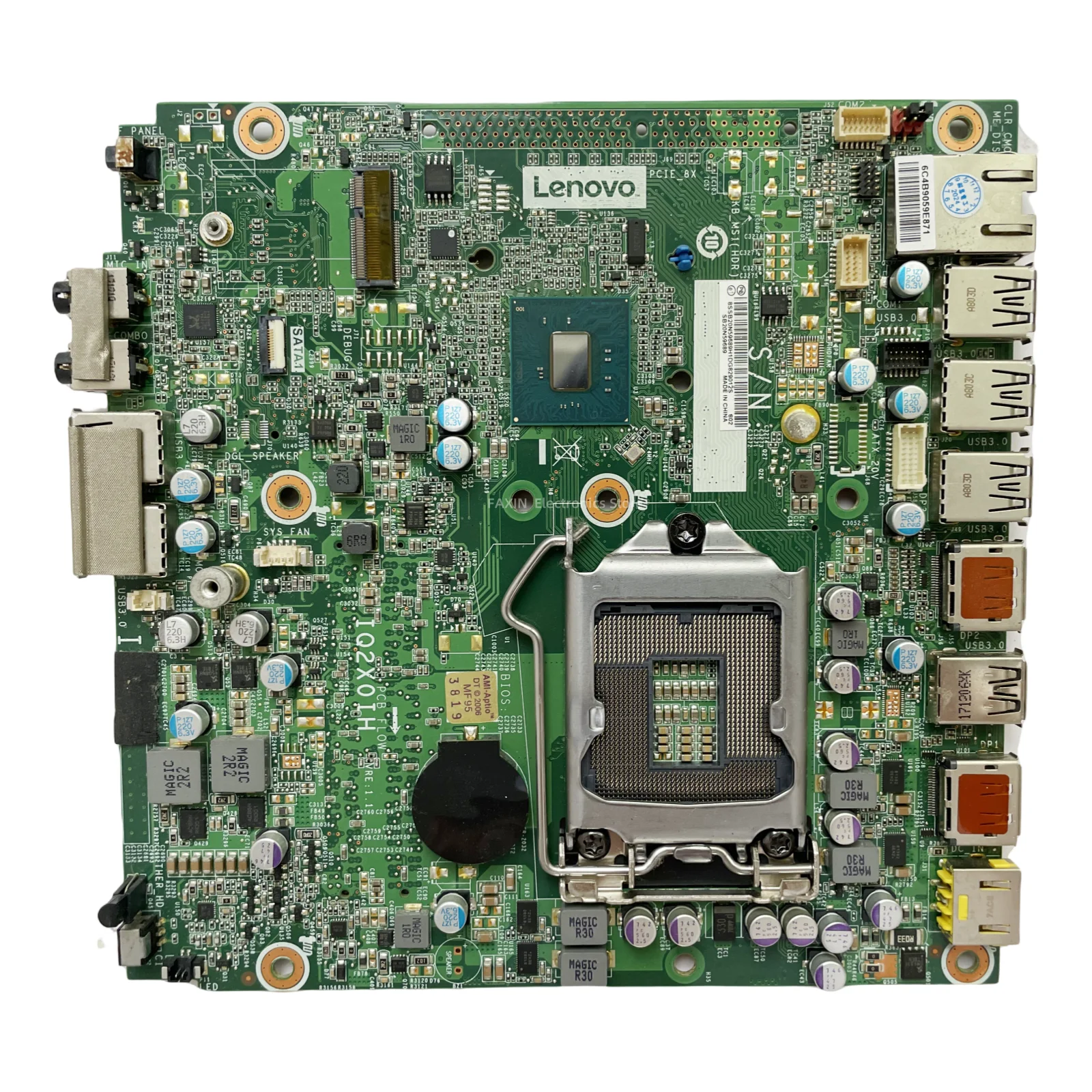 For Lenovo ThinkCentre M910q Tiny Desktop Motherboard IQ2X0IH 00XG206 00XG210 01LM271 01LM269 DDR4 Original used