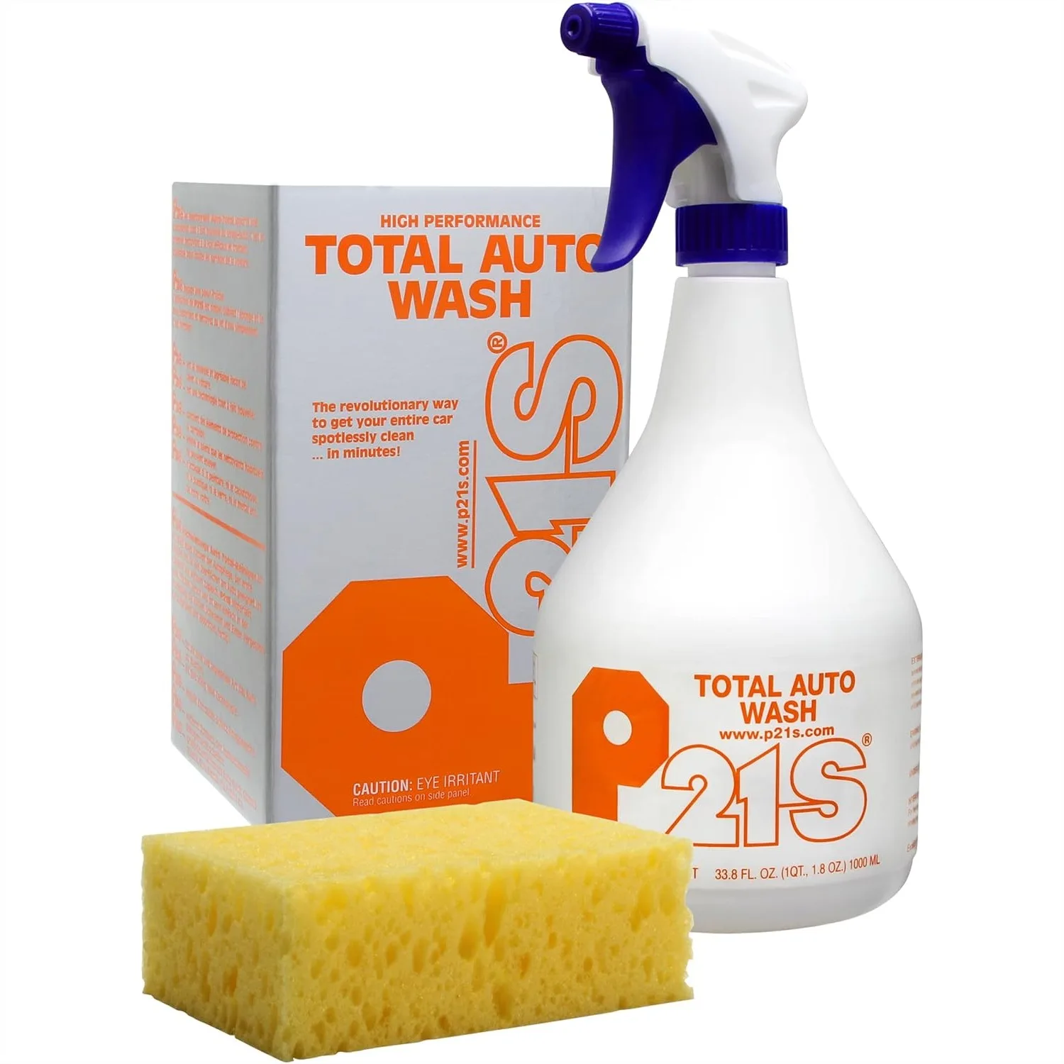 

Multi Tasking Intensive Cleaner with Sprayer, Tough Stain Remover for Auto Wash, Fresh Orange Scent, 1000 ml