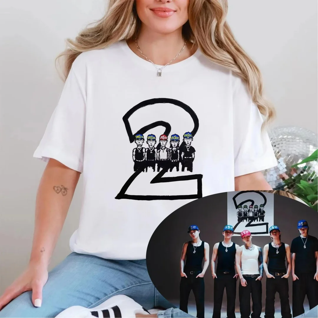 Jay Park Fan Grafik-T-Shirt Kpop Music World Tour T-Shirt Sommermode Reine Baumwolle Herren-T-Shirt Kleidung T-Shirt Y2k Frau ﻿ – Detail 1