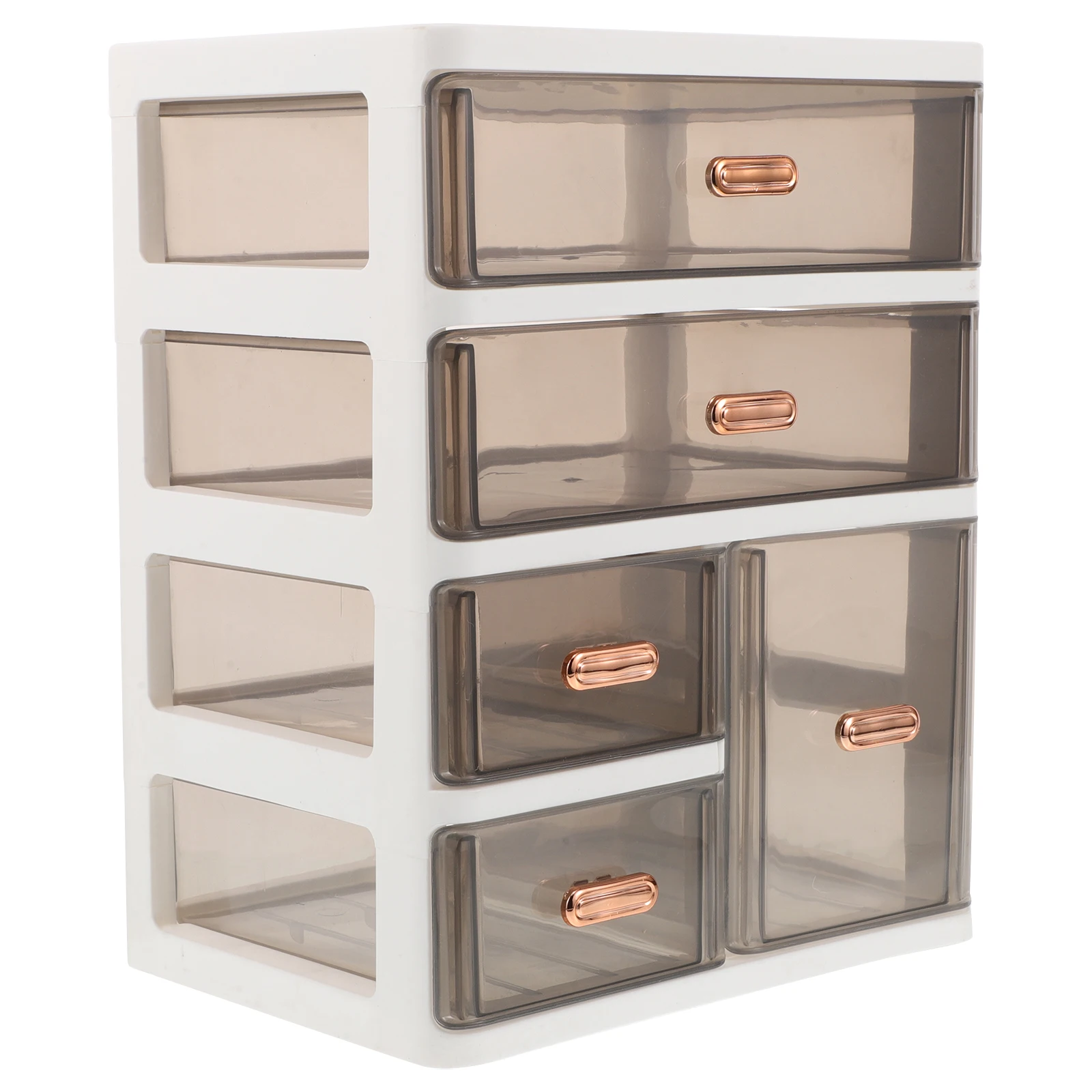 

Desktop Storage Box Drawer Organizer Dressing Table Plastic Clear Top Dorm Room Office Stationery Cosmetics Camping
