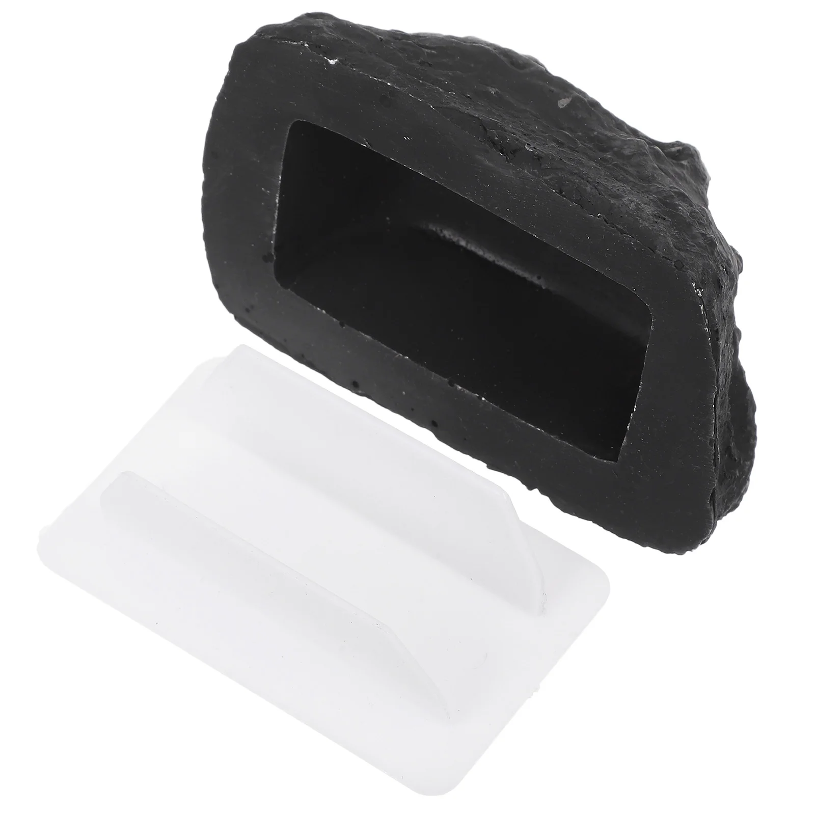 

Simulated Stone Box Large Outdoor Holder Waterproof Fake Rock Key Hider Spacious Storage Secure Closure Hidden Key Holder For