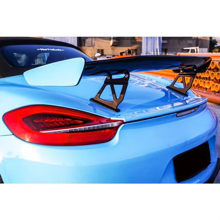 

DarwinPRO Carbon Fiber Style Trunk Spoiler Rear Wing Lip Spoiler Ducktail for Boxster Cayman 981