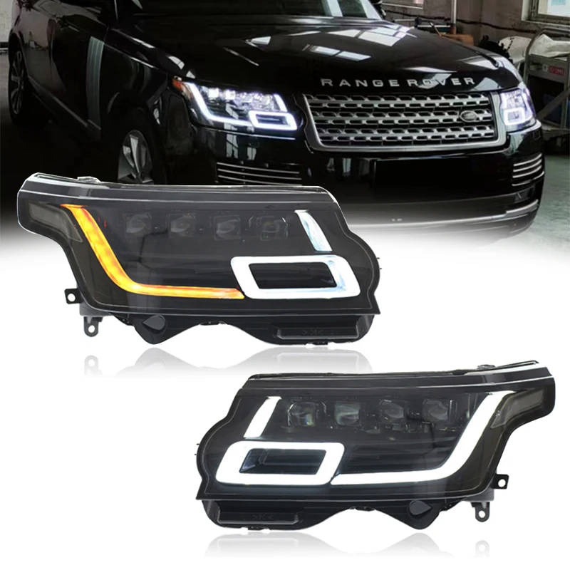 

Car Headlights For Land Rover Range Rover Vogue L405 Sport L494 2013-2017 LED Head Lights Auto Big Front Lights Brand