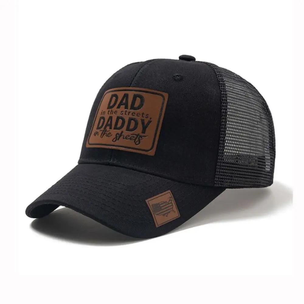 New Embroidered DAD Baseball Cap Quick Dry Adjustable Mesh Cap Breathable Running Visor Hat Summer