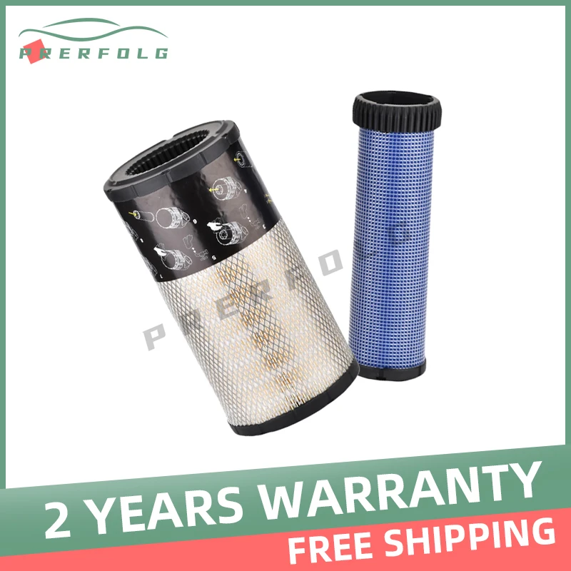 

Комплект воздушного фильтра 7386224 7386225, совместимый с погрузчиком Bobcat S62 S64 S66 S76 T62 T64 T66 T76